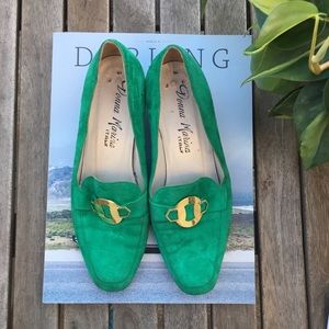 Vintage Genuine Italian Leather Loafers